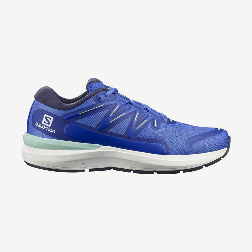 Chaussures De Trail Running Salomon Homme Bleu - Salomon SONIC 4 CONFIDENCE - France (4173-VLKAJ)